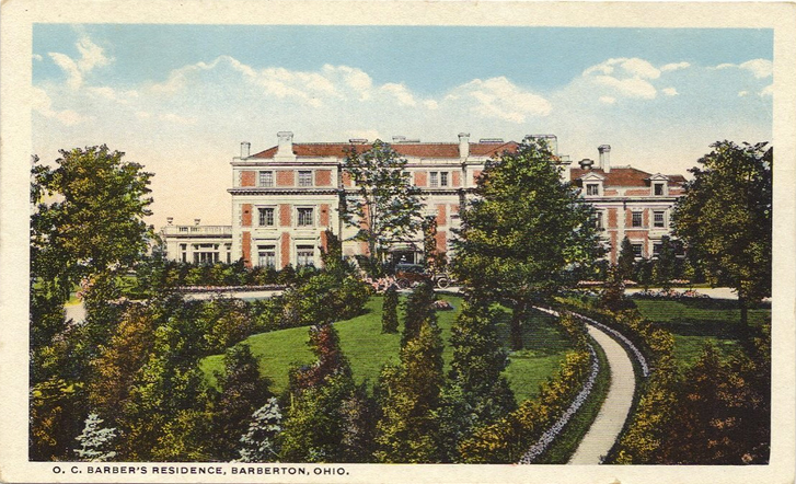 O.C. Barber Residence, Barberton, Ohio