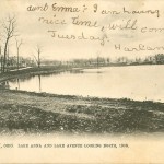 Barberton History - Lake Anna and Lake Avenue Looking North, 1906