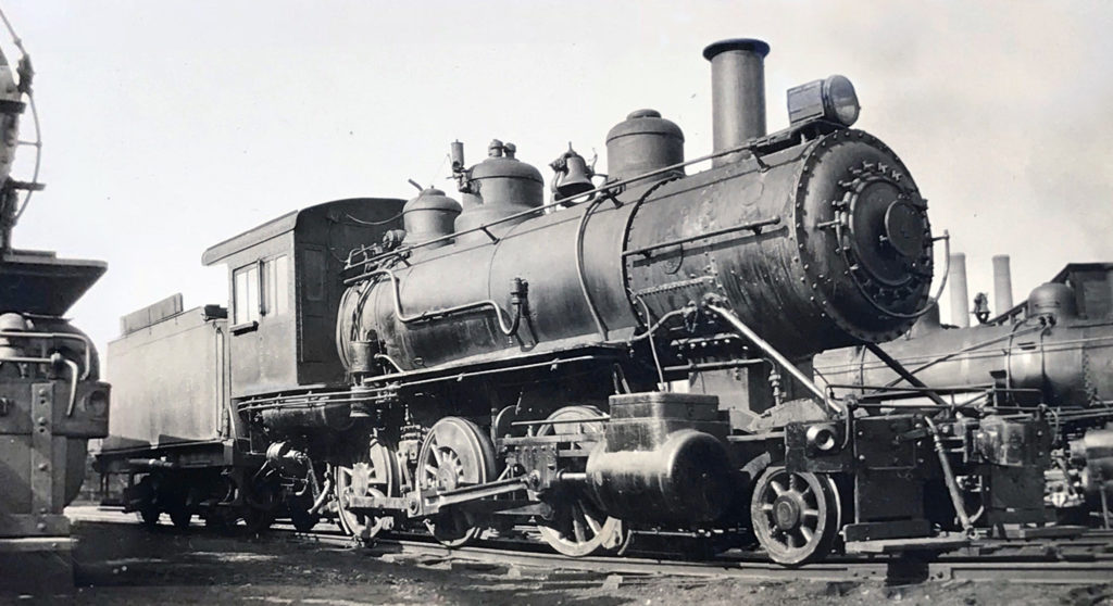 c.1931 - Akron Barberton Belt Rail Road 2-6-0 #4 in South Akron